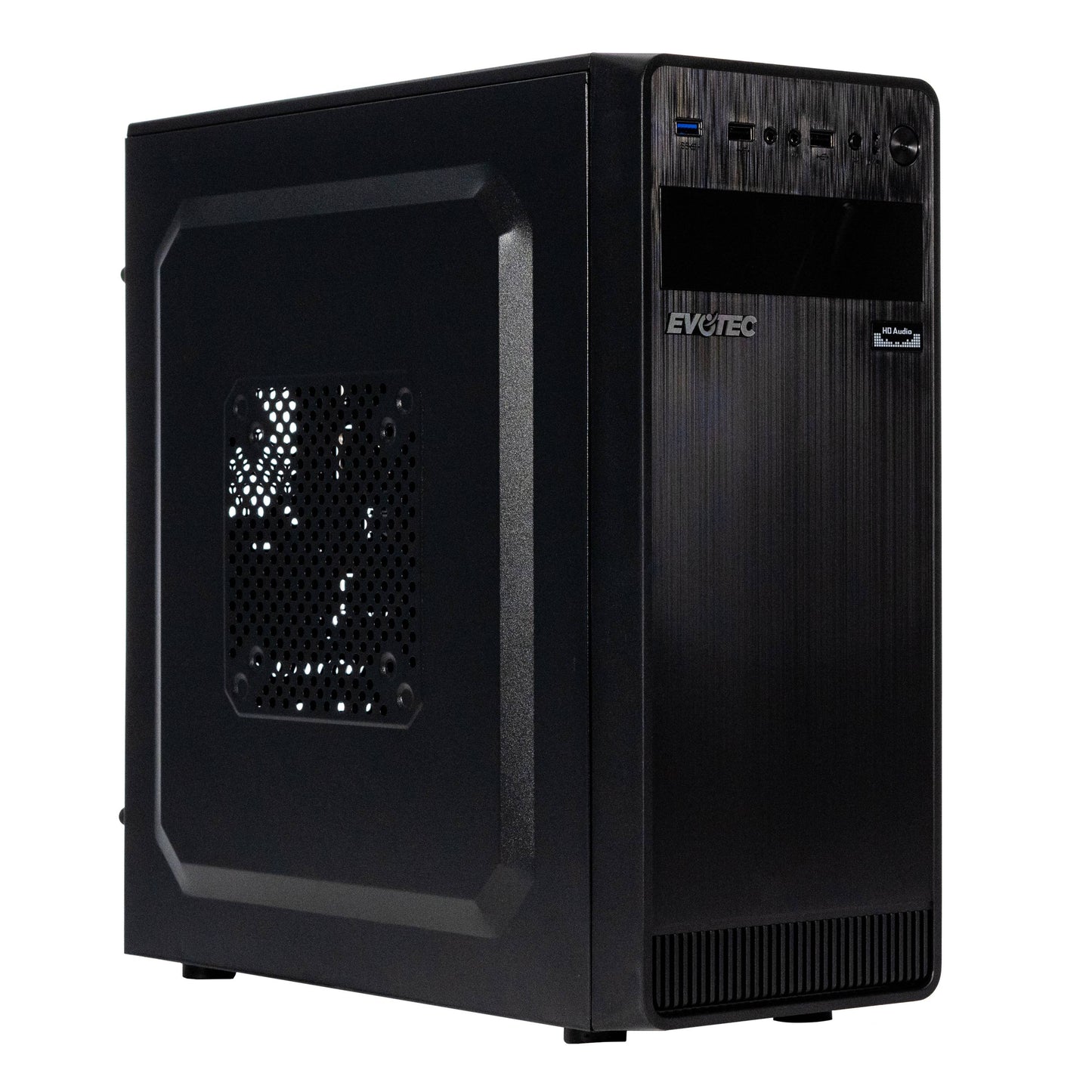 Computadora Gamer Evotec Amd Ryzen 5 5600 Gt, 8 Gb, Ssd 480Gb, Win Prueba
